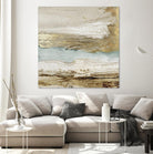 Playa Secreto II by Wendy Kroeker on GIANT ART - beige abstract