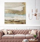 Playa Secreto II by Wendy Kroeker on GIANT ART - beige abstract