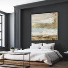 Playa Secreto II by Wendy Kroeker on GIANT ART - beige abstract