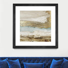Playa Secreto II by Wendy Kroeker on GIANT ART - beige abstract