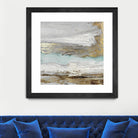 Playa Secreto II Teal Version by Wendy Kroeker on GIANT ART - blue abstract