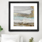 Playa Secreto II Teal Version by Wendy Kroeker on GIANT ART - blue abstract