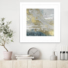 Playa Secreto III Indigo Version by Wendy Kroeker on GIANT ART - blue abstract