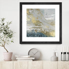 Playa Secreto III Indigo Version by Wendy Kroeker on GIANT ART - blue abstract