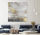 Playa Secreto III Lavender Version by Wendy Kroeker on GIANT ART - white abstract
