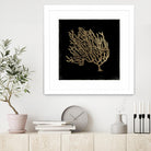 Gold Coral II by Aimee Wilson on GIANT ART - gold nautical