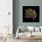 Gold Coral II by Aimee Wilson on GIANT ART - gold nautical