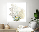 Coral II by Aimee Wilson on GIANT ART - turquoise nautical