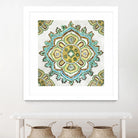 Medalion Inka by Aimee Wilson on GIANT ART - yellow contemporary