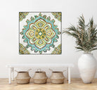 Medalion Inka by Aimee Wilson on GIANT ART - yellow contemporary