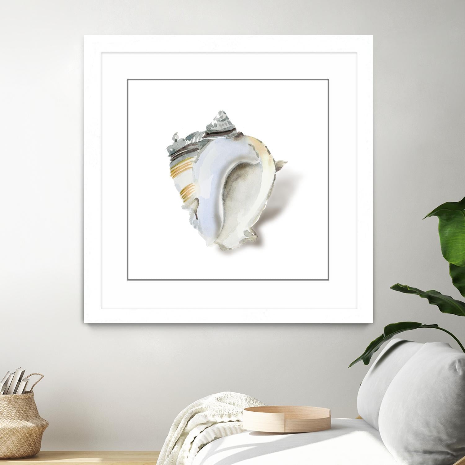 Seafoam Shell by Aimee Wilson on GIANT ART - abstract