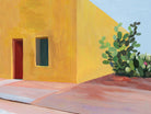 Tuscan Valley by Aimee Wilson on GIANT ART - red architecture cactus