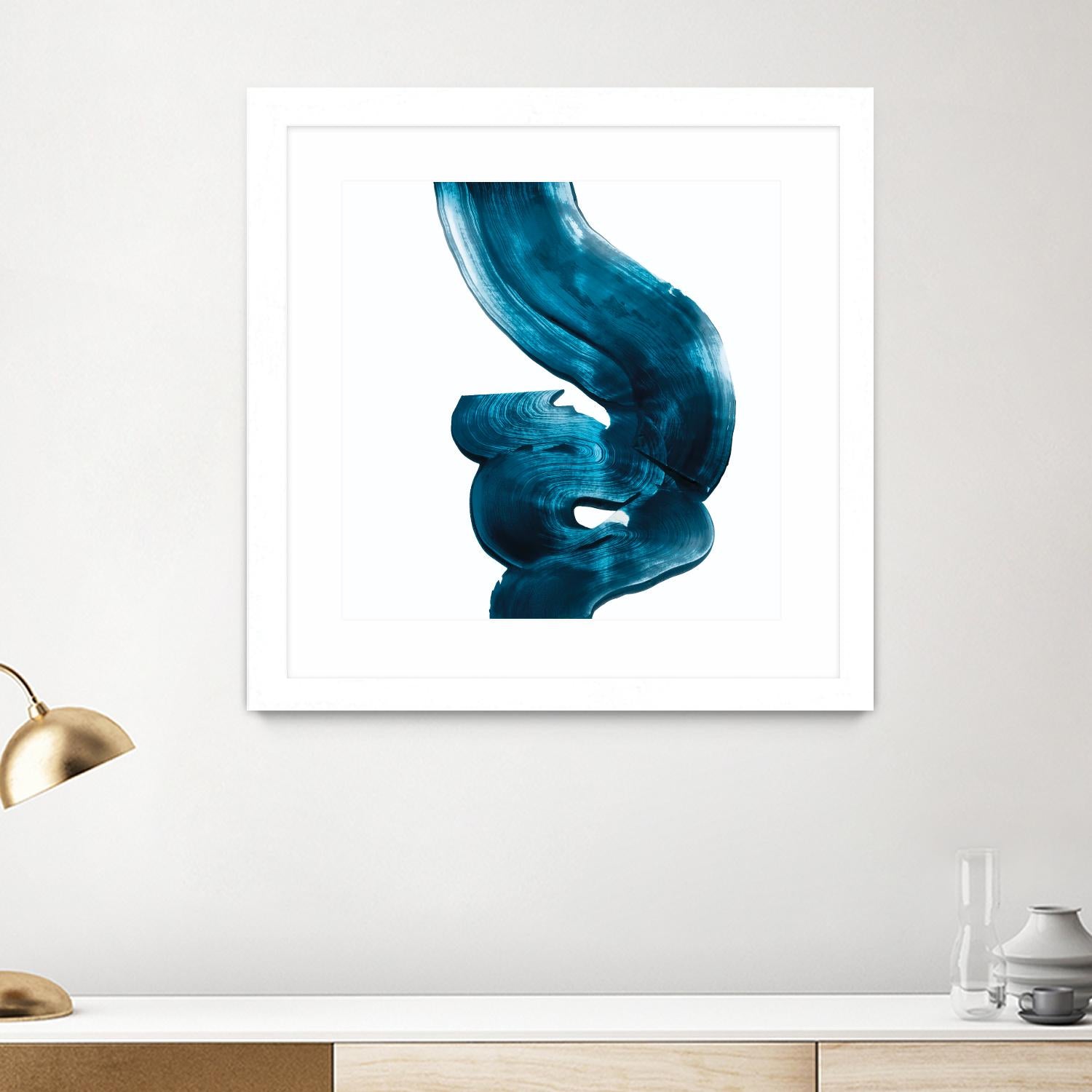 Outside II by Aimee Wilson on GIANT ART - white abstract
