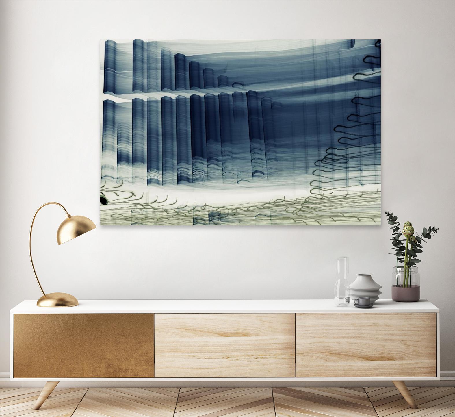 Light Wave I by William Cooke on GIANT ART - white abstract