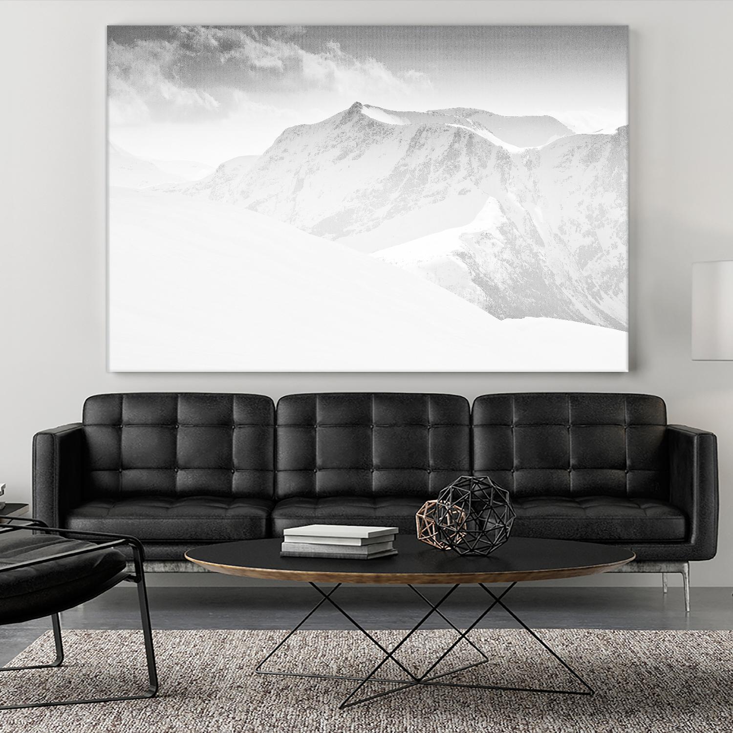 Keilen - Untitled by 1X on GIANT ART - grey landscape
