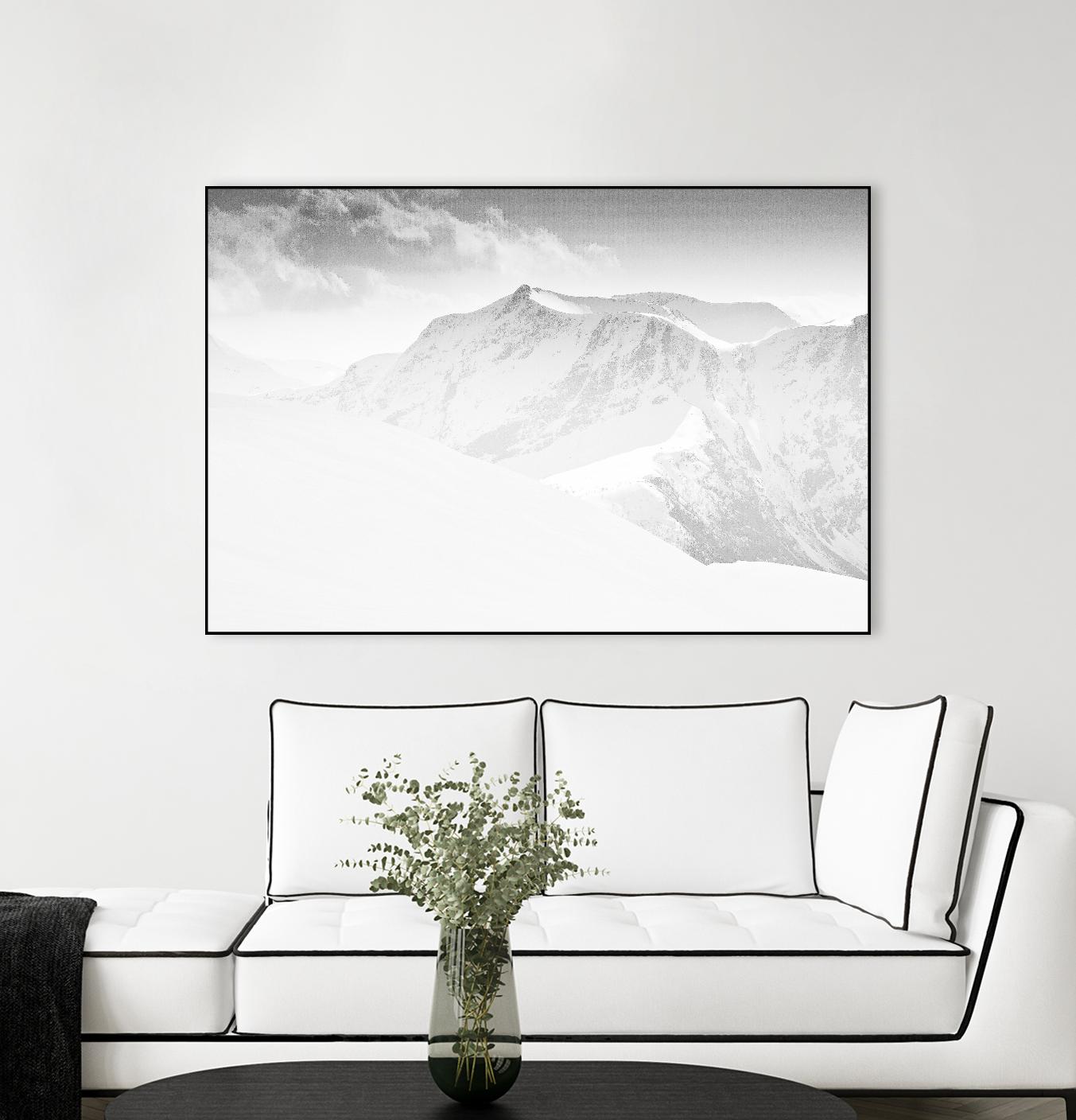 Keilen - Untitled by 1X on GIANT ART - grey landscape