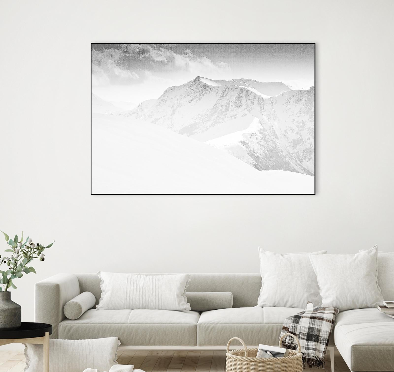 Keilen - Untitled by 1X on GIANT ART - grey landscape