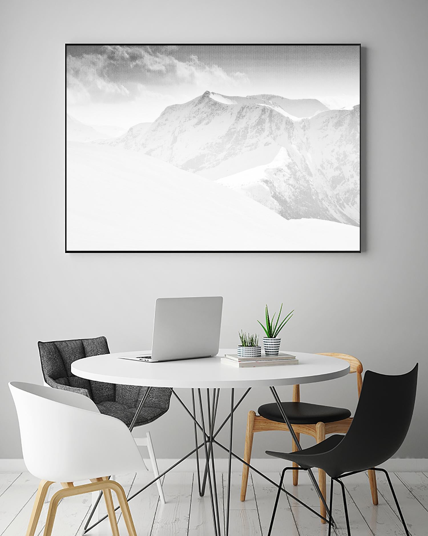 Keilen - Untitled by 1X on GIANT ART - grey landscape