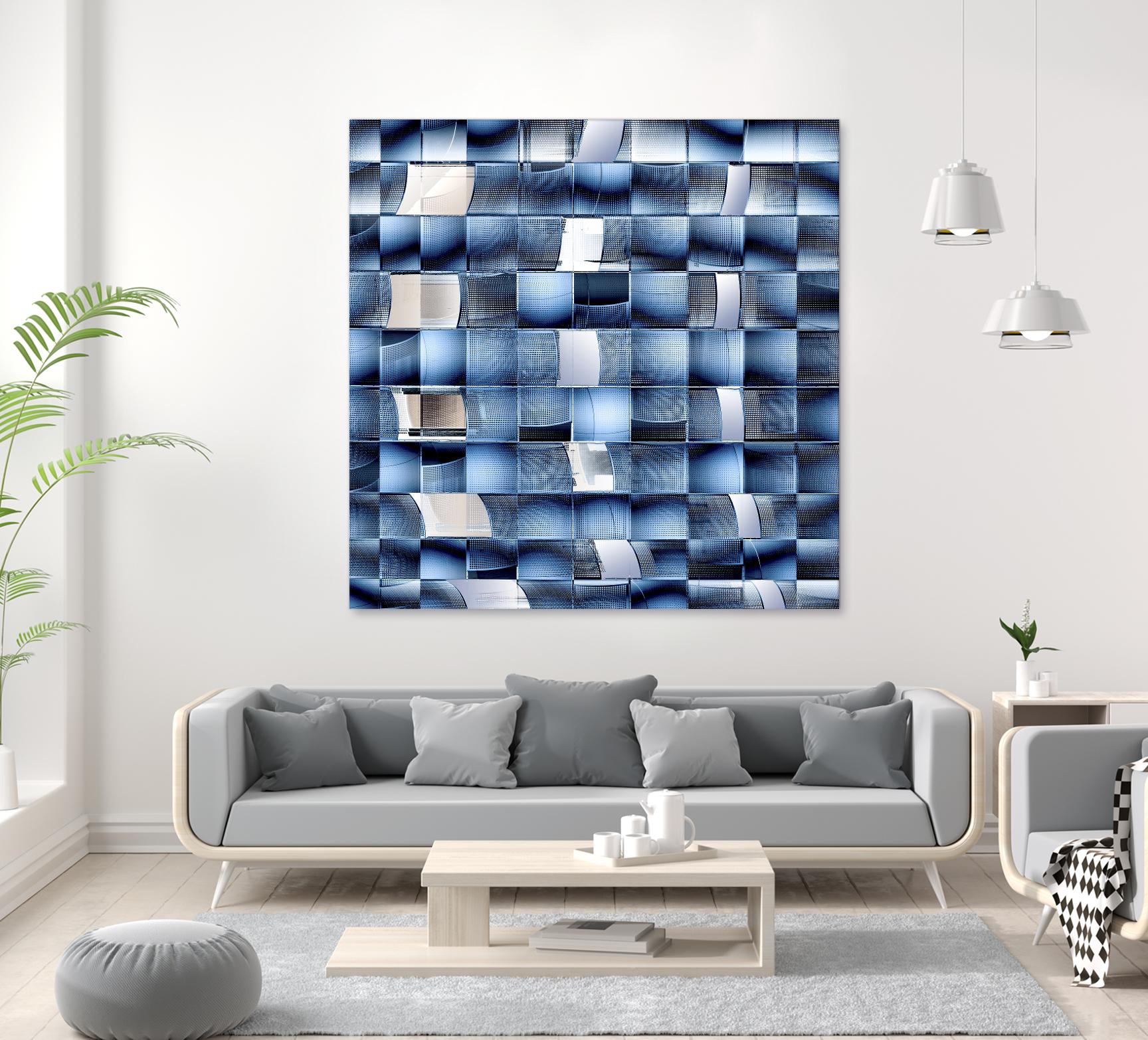 Verschelden - Fractal chaos by 1X on GIANT ART - white photo art