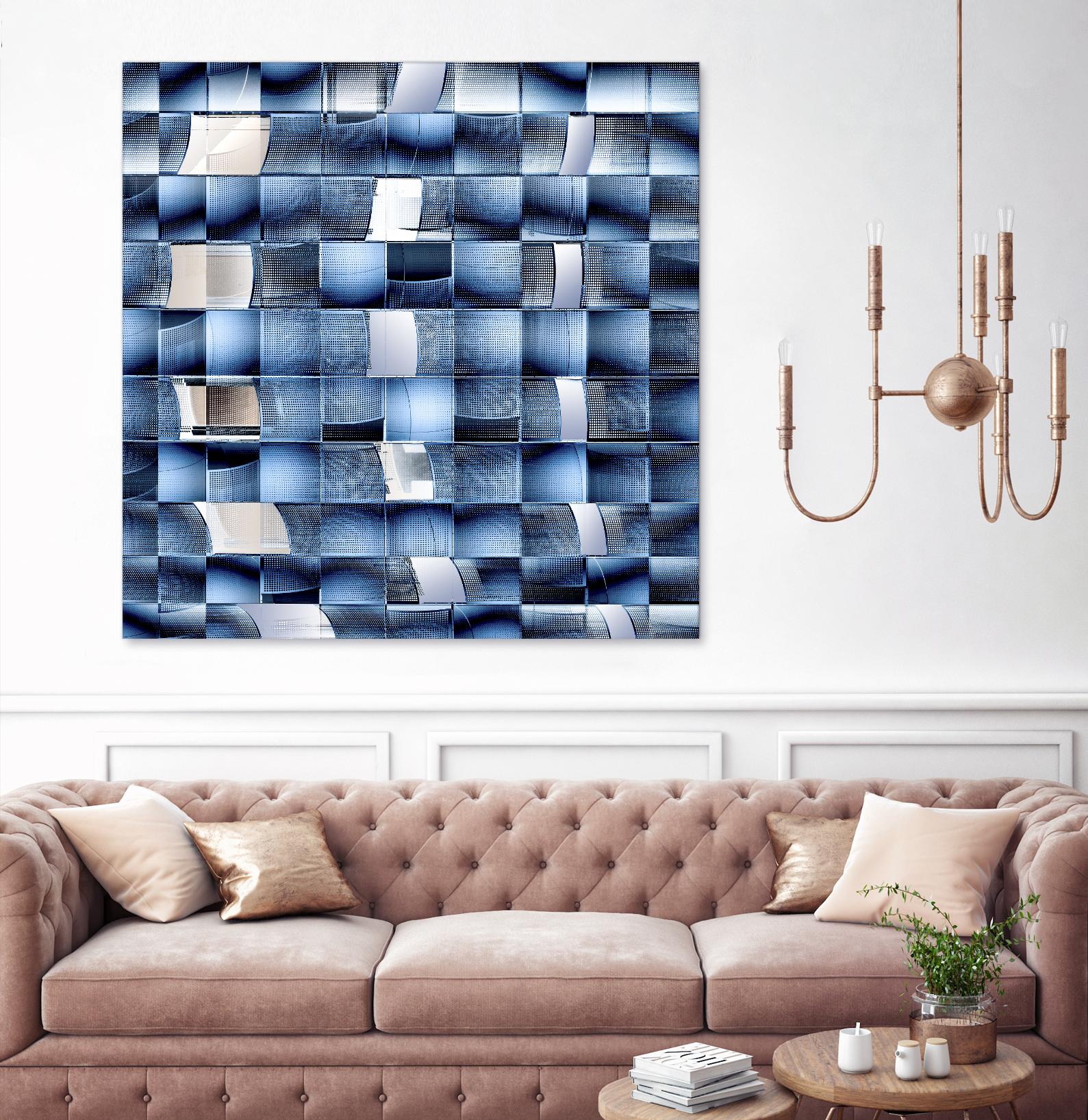 Verschelden - Fractal chaos by 1X on GIANT ART - white photo art