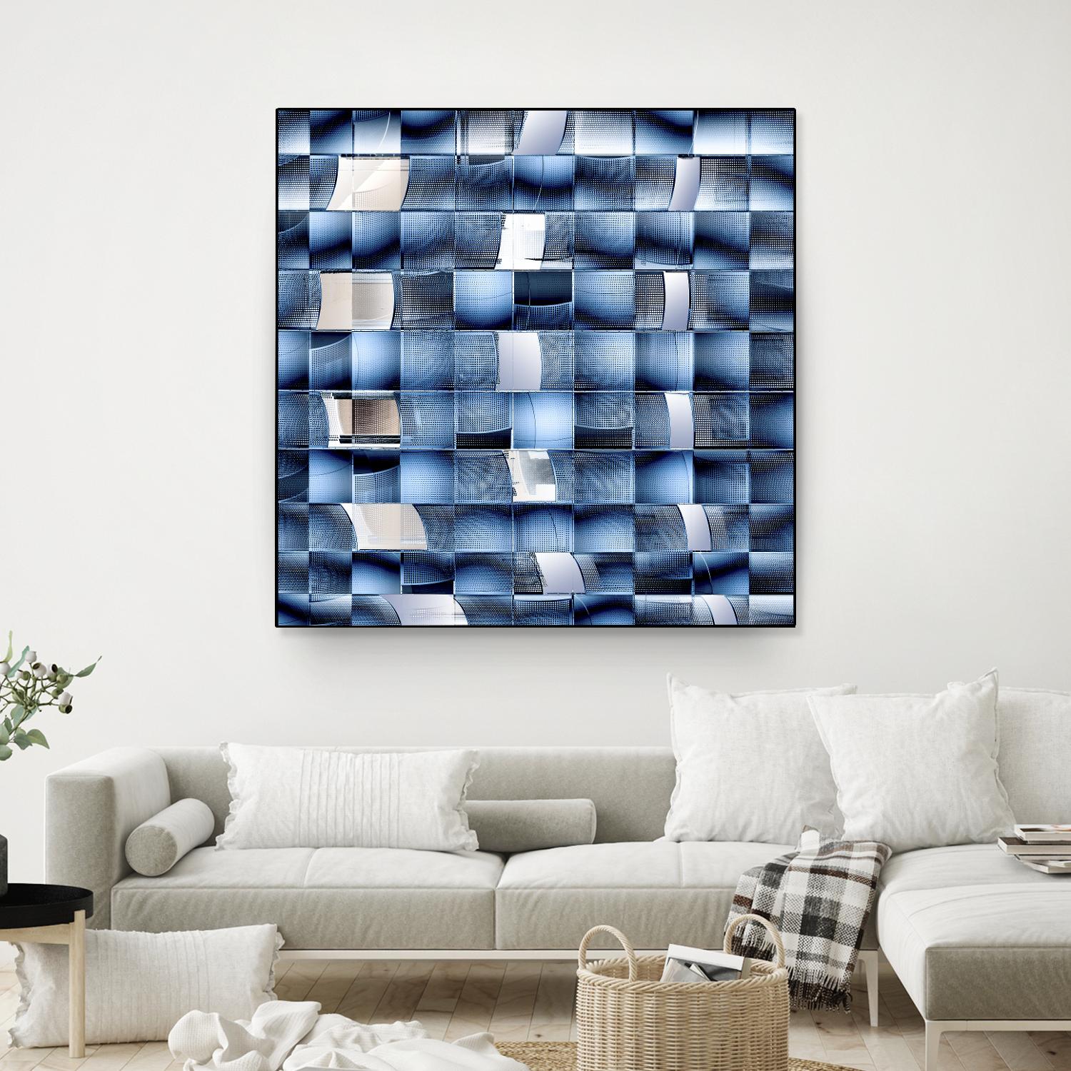 Verschelden - Fractal chaos by 1X on GIANT ART - white photo art