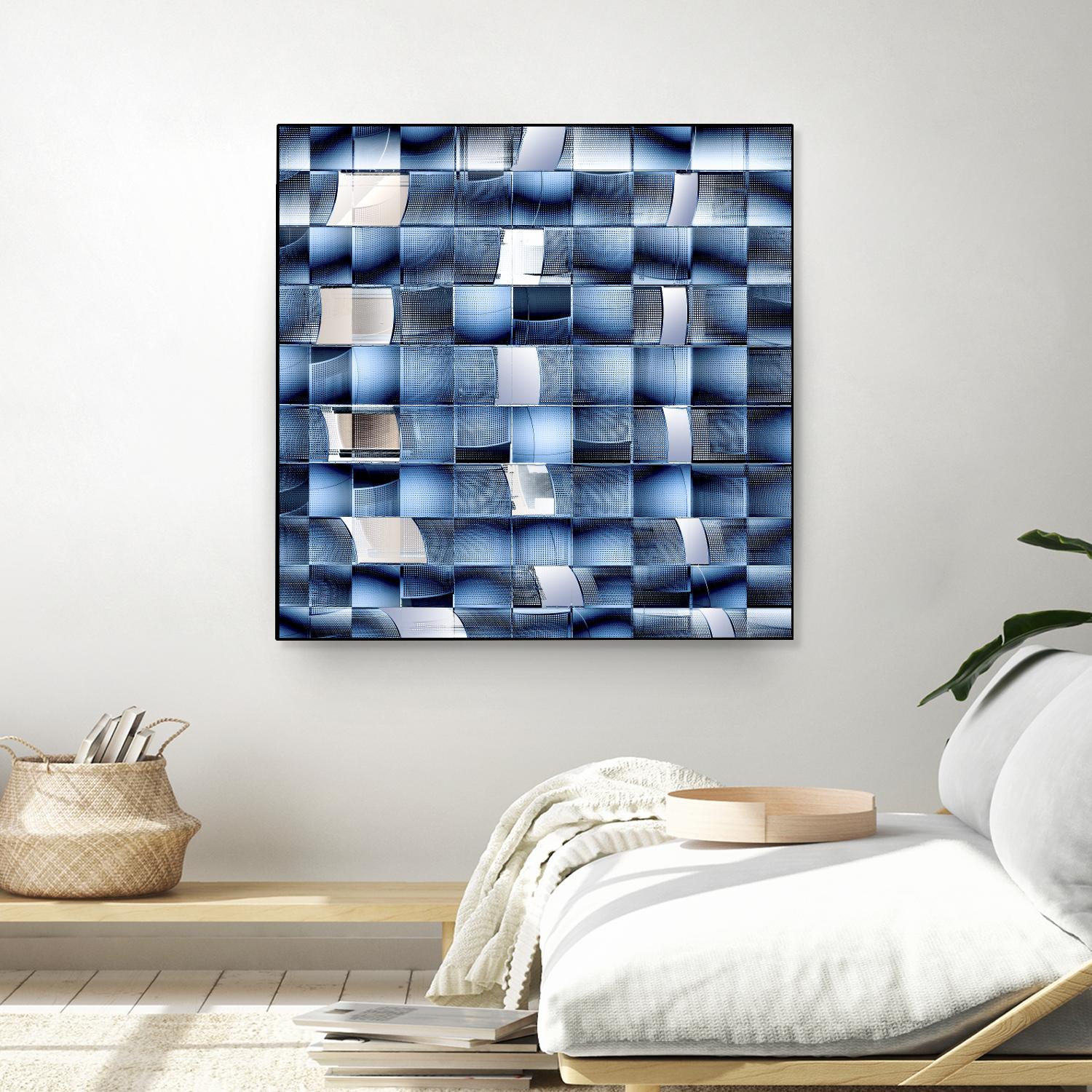 Verschelden - Fractal chaos by 1X on GIANT ART - white photo art