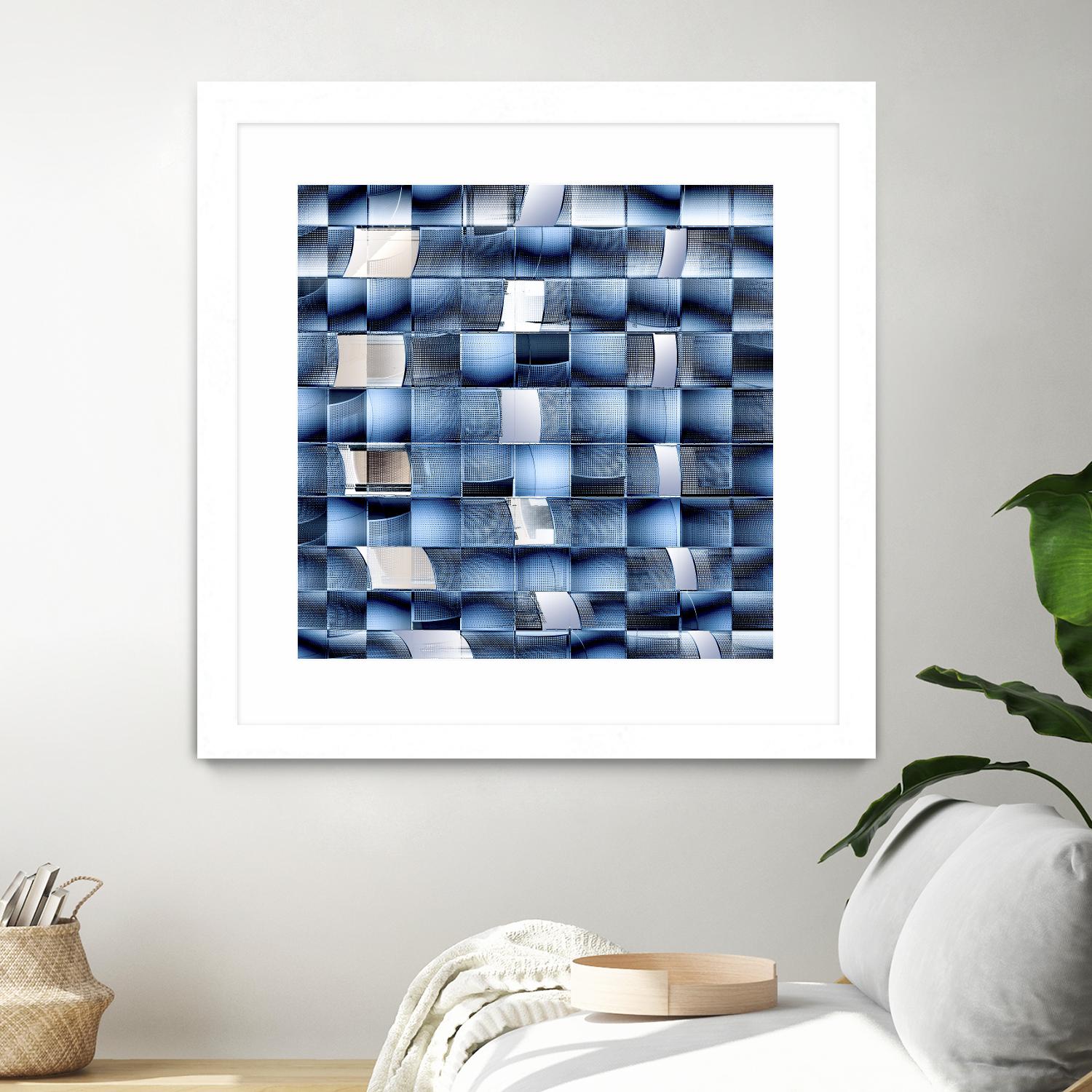 Verschelden - Fractal chaos by 1X on GIANT ART - white photo art