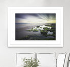 Cooper - Dawn over Seahouses Beach by 1X on GIANT ART - grey photo art