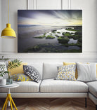 Cooper - Dawn over Seahouses Beach by 1X on GIANT ART - grey photo art