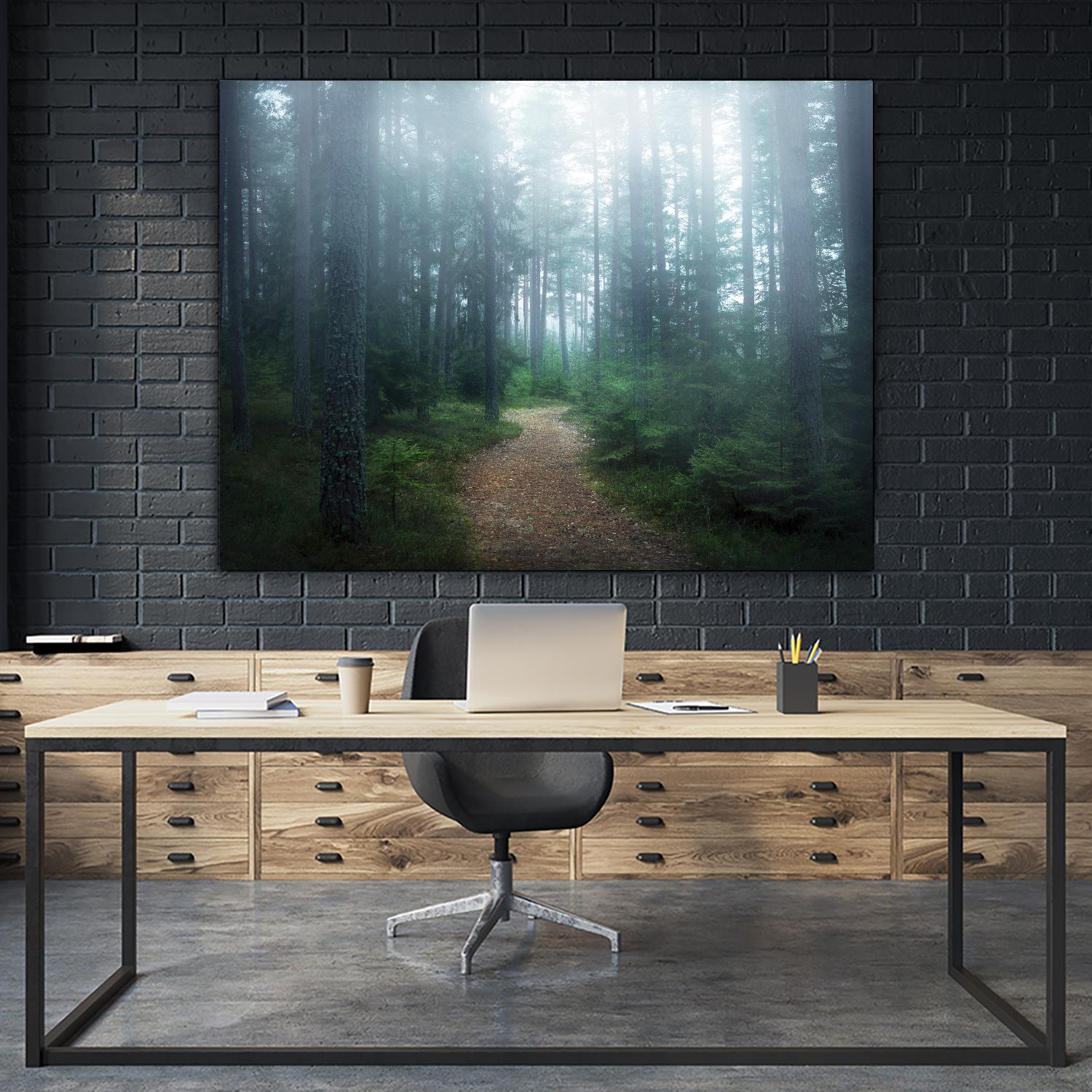 Lindsten - The forest of secrets by 1X on GIANT ART - brown photo art