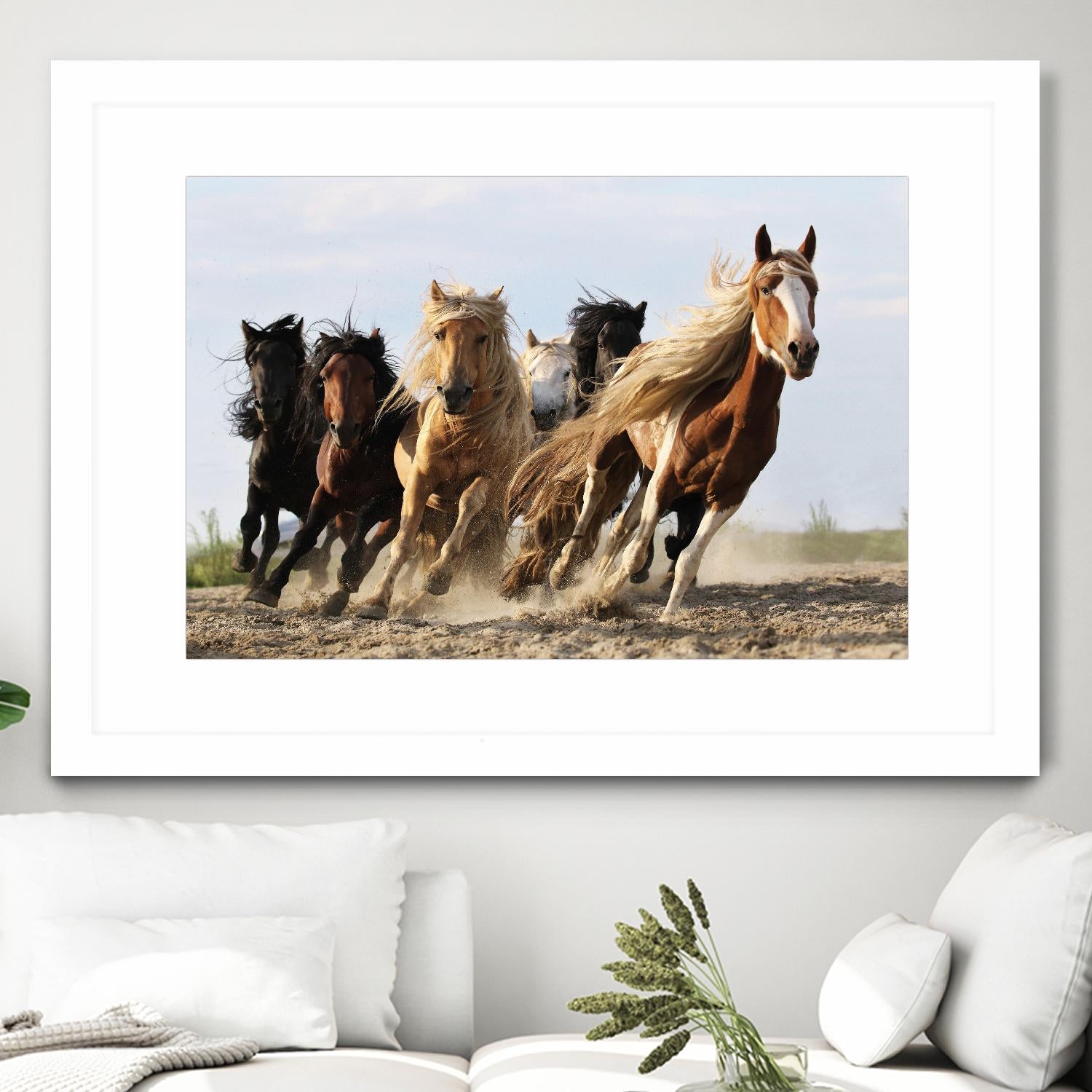Wong - Lucky Six by 1X on GIANT ART - blue photo art