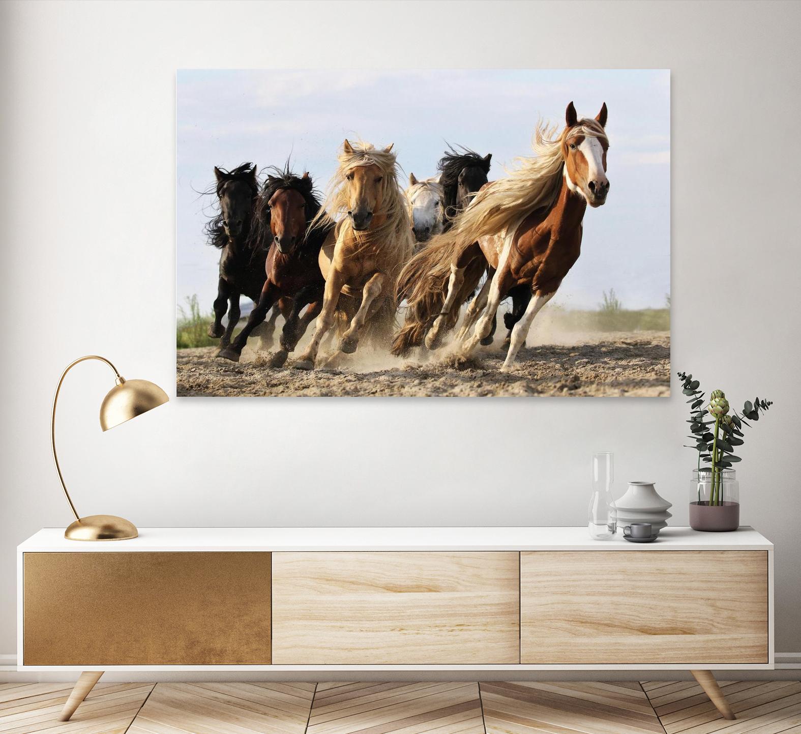 Wong - Lucky Six by 1X on GIANT ART - blue photo art