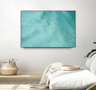 Cracks by Elena 1X on GIANT ART - blue landscape