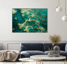 Wrobel - Gondwana by 1X on GIANT ART - green photo art