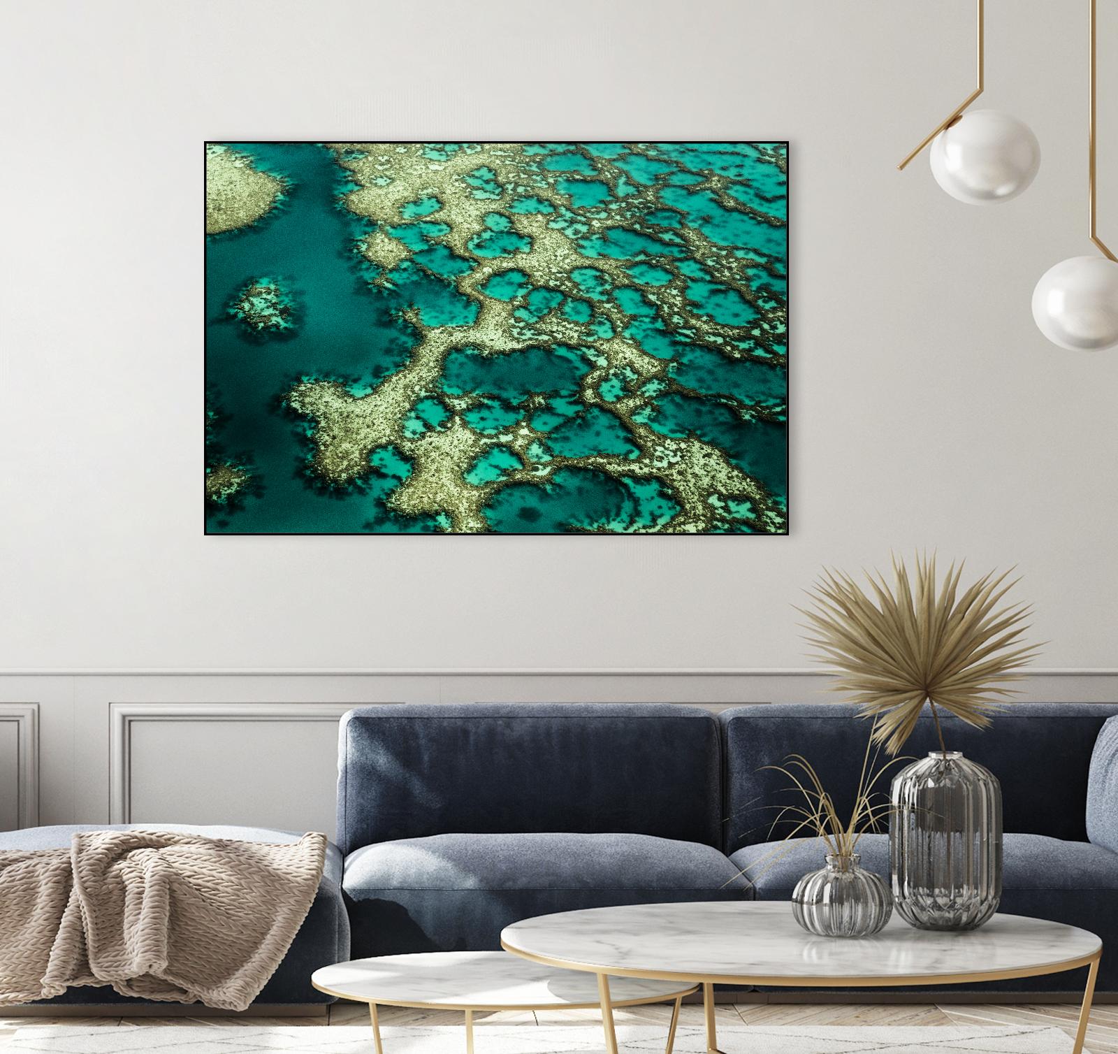 Wrobel - Gondwana by 1X on GIANT ART - green photo art