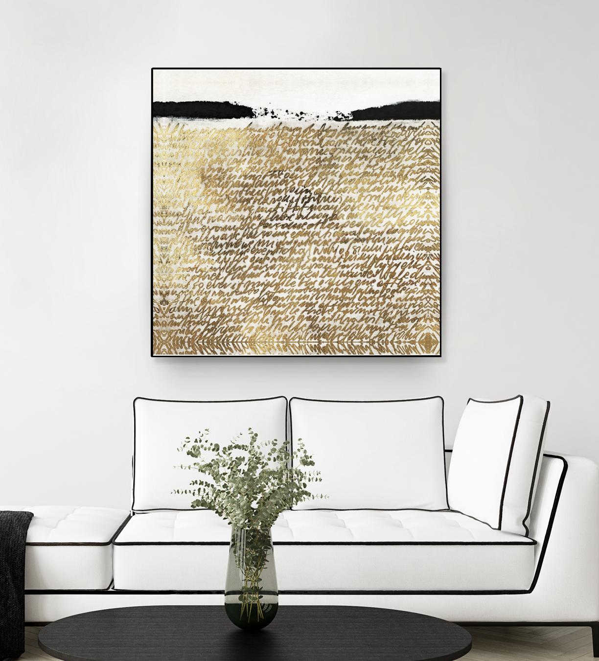 Sequence I by Jadwiga Jarosiewicz on GIANT ART - black abstract