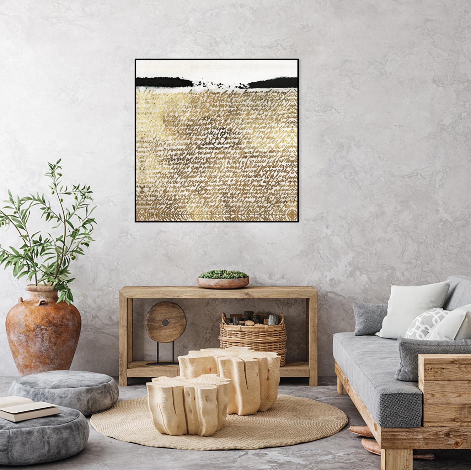 Sequence I by Jadwiga Jarosiewicz on GIANT ART - black abstract