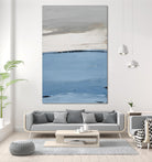 Blue Flatlands I by Lanie Loreth on GIANT ART - abstract 
