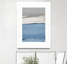 Blue Flatlands I by Lanie Loreth on GIANT ART - beige abstract 