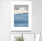 Blue Flatlands II by Lanie Loreth on GIANT ART - blue abstract 
