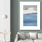 Blue Flatlands II by Lanie Loreth on GIANT ART - blue abstract 
