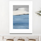 Blue Flatlands II by Lanie Loreth on GIANT ART - blue abstract 