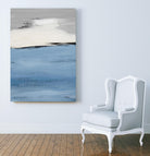 Blue Flatlands II by Lanie Loreth on GIANT ART - blue abstract 