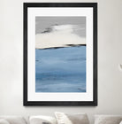 Blue Flatlands II by Lanie Loreth on GIANT ART - blue abstract 