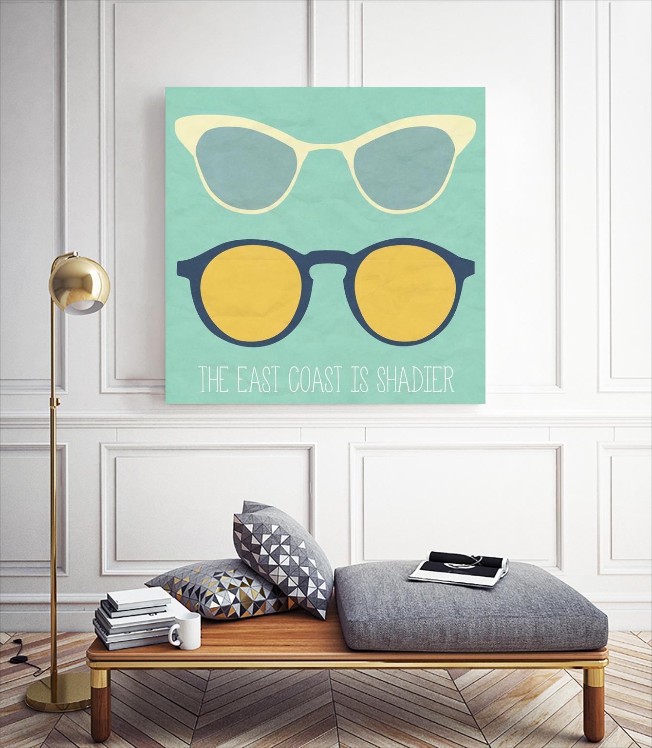 East Coast by SD Graphics Studio on GIANT ART - travel typography