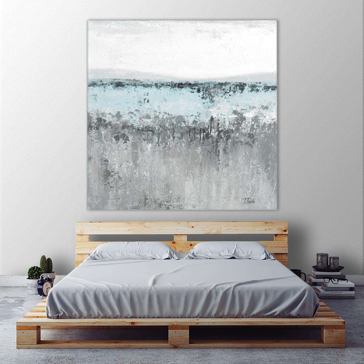 Antique Silver Contemporary II by Patricia Pinto on GIANT ART - abstract 