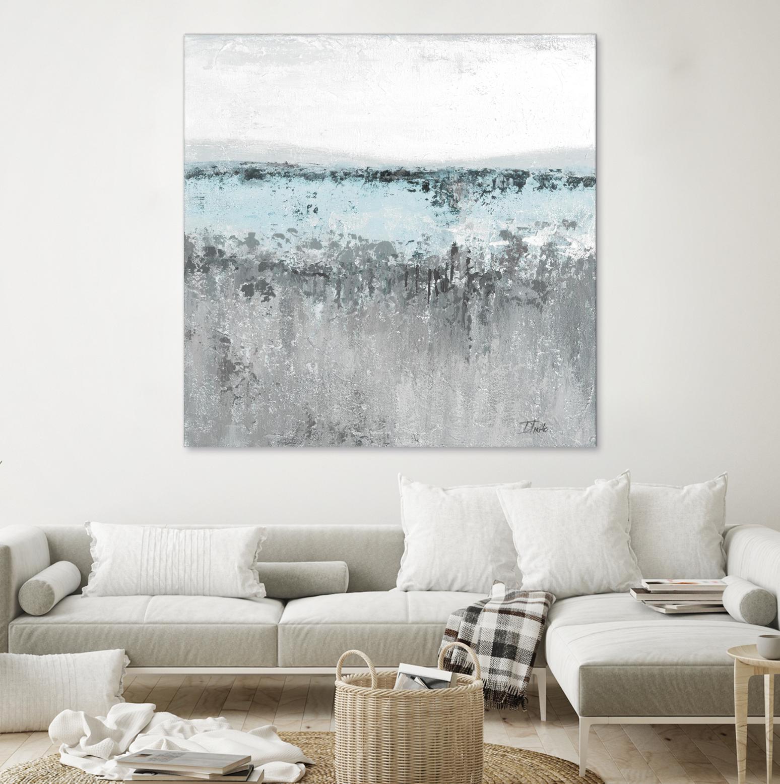 Antique Silver Contemporary II by Patricia Pinto on GIANT ART - abstract 