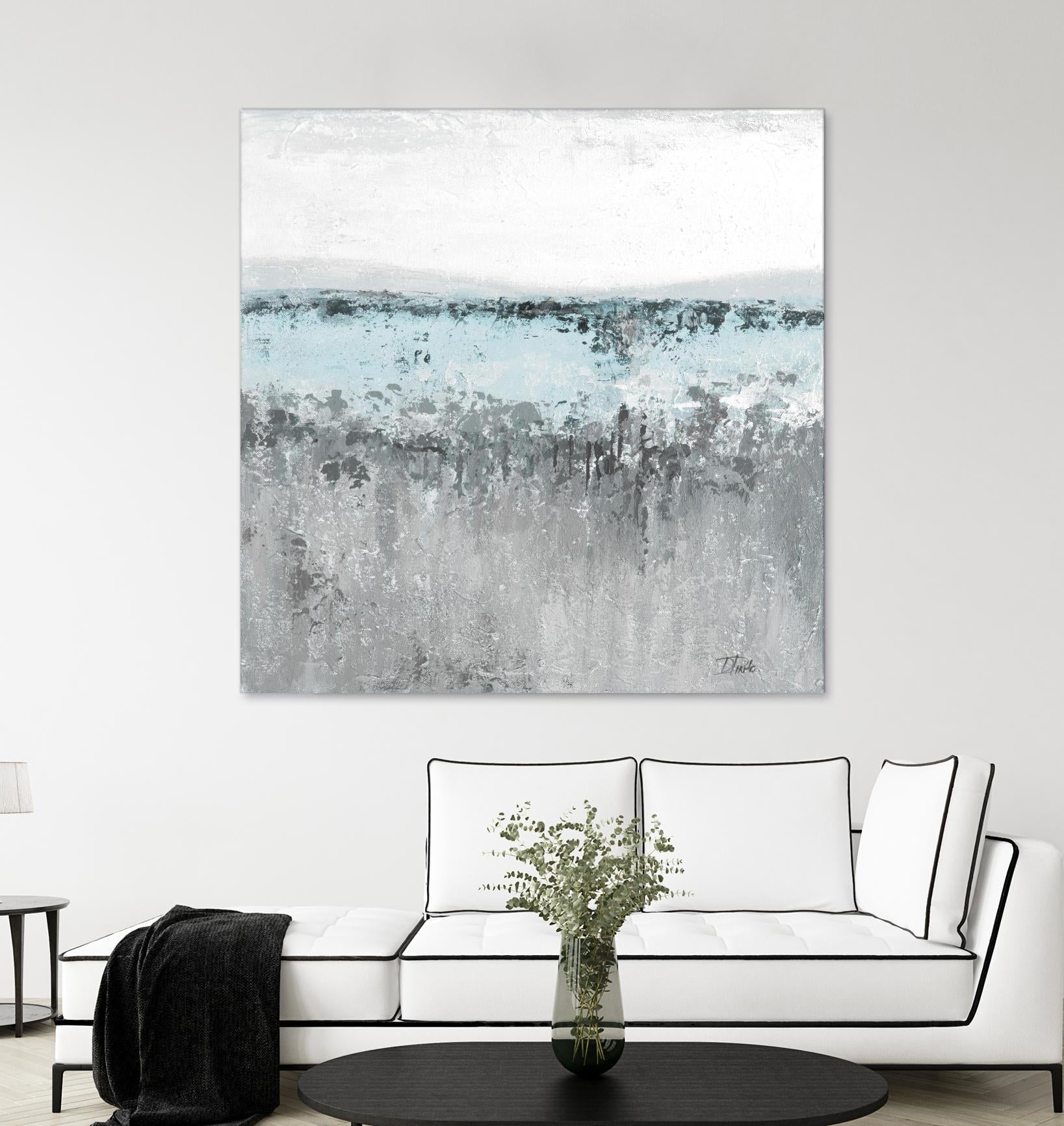 Antique Silver Contemporary II by Patricia Pinto on GIANT ART - abstract 