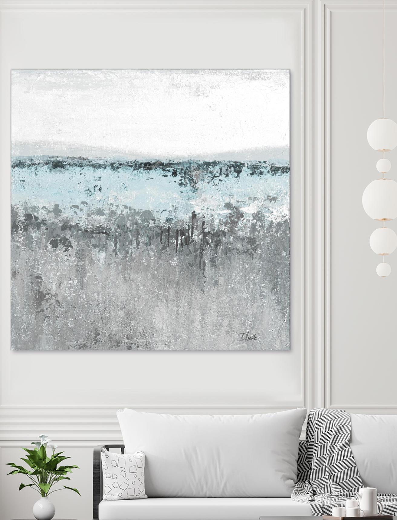 Antique Silver Contemporary II by Patricia Pinto on GIANT ART - abstract 