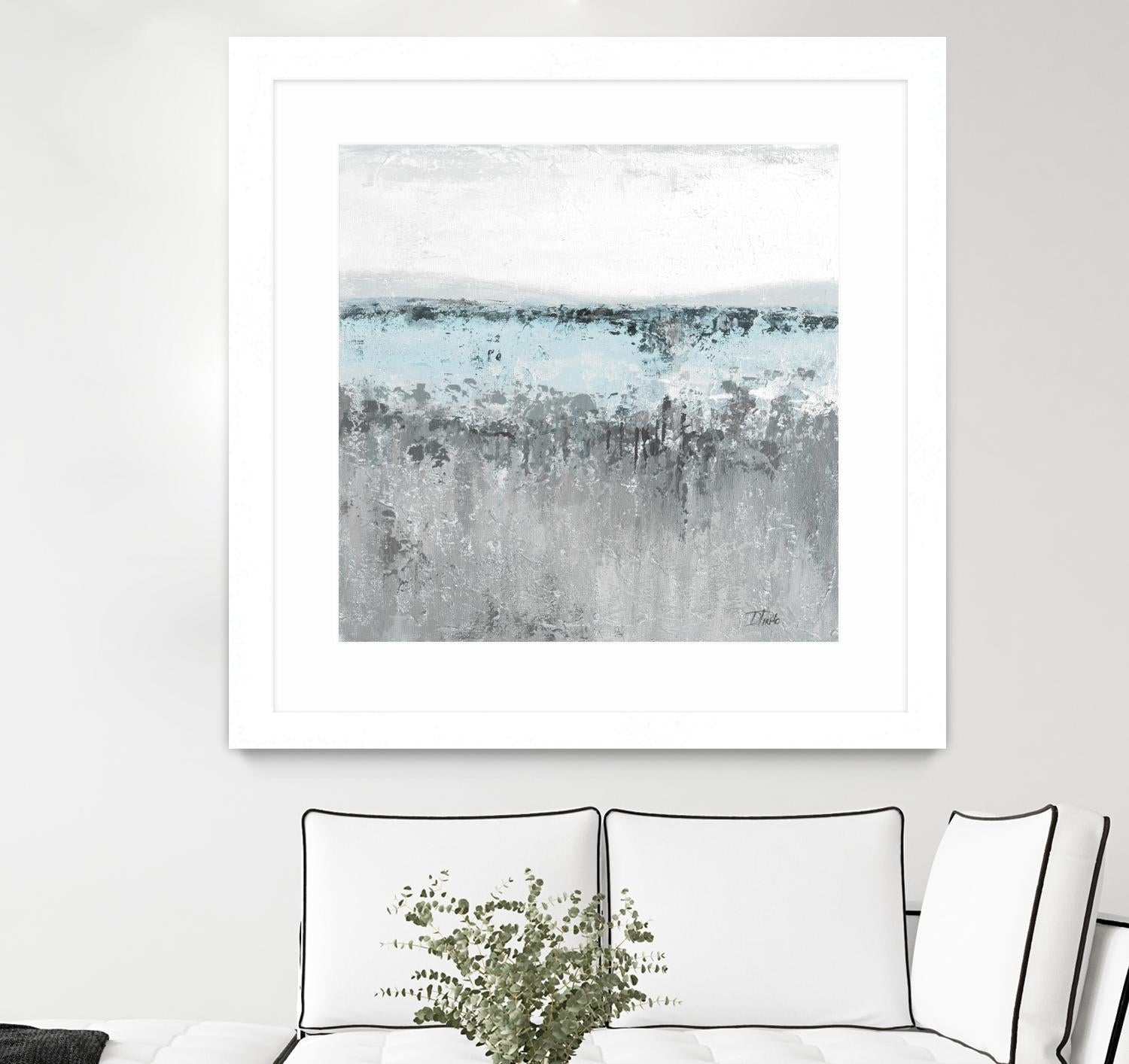 Antique Silver Contemporary II by Patricia Pinto on GIANT ART - abstract 